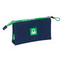 Fourre-tout Benetton Green Blue marine 22 x 12 x 3 cm