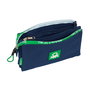 Fourre-tout Benetton Green Blue marine 22 x 12 x 3 cm