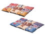 Mascow Couch pour Chien Rectangulaire 55x45 cm Tissu Polyester Antidérapant Couleurs Assorties (Set de 8)