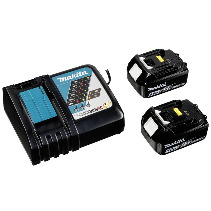 Makita DHP482RTJ Perceuse à percussion 18V avec 2 batteries 5,0 Ah