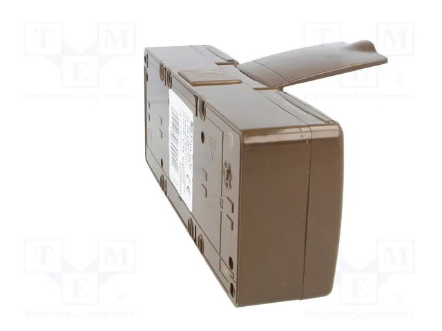 PAWBOL Socle d'alimentation AC marron 2P+PE