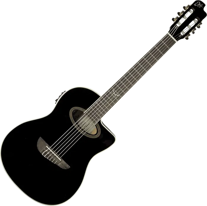 Eko Guitare Nylon N100 NXT A/E Cutaway - Negra