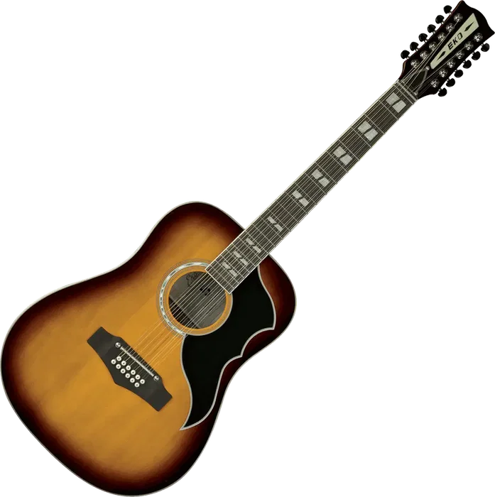 EKO Guitare Acoustique Dreadnought Ranger 12 A/E 12 cordes Honey Burst EKO Guitare Acoustique Dreadnought Ranger 12 A/E 12 cordes Honey Burst