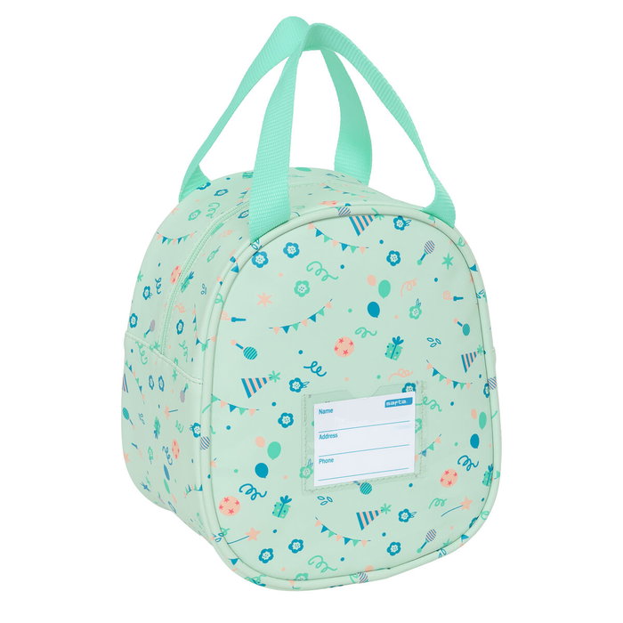 Sac glacière goûter Safta Fiesta Vert 19 x 22 x 14 cm Sac glacière goûter Safta Fiesta Vert 19 x 22 x 14 cm