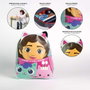 Cerdá Mochila scolaire enfant Gabby's Dollhouse pour fille en lilas, sac à dos 25 x thirty x ten cm