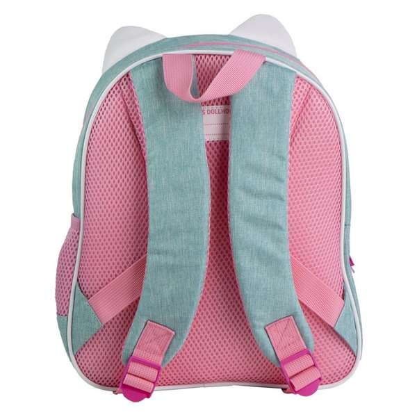 Cerdá Mochila scolaire enfant Gabby's Dollhouse pour fille en lilas, sac à dos 25 x thirty x ten cm