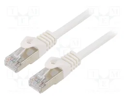 GEMBIRD Cordon de raccordement Cat 6 F/UTP blanc 5m