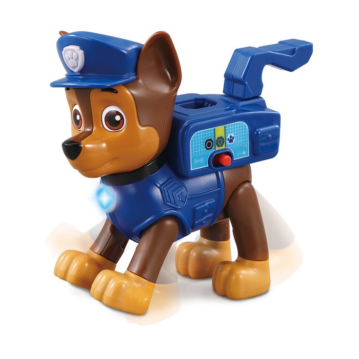 VTech Pat' Patrouille Chase Mascotte Interactive Al Rescate ! 80-563122, Jouet Éducatif avec Voix Originale, 2 Modes de Jeu et Accessoires, +3 Ans