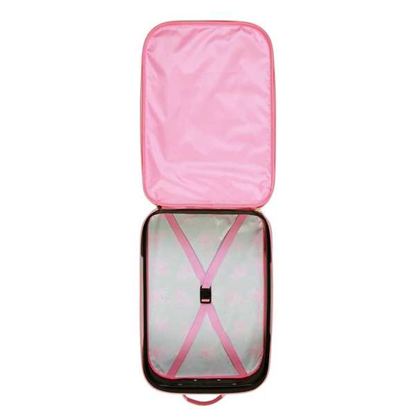 Barbie Pets - Valise cabine souple pour enfant avec motif 3D Barbie Pets, dimensions 33 x 17 x 52 cm (hors roues), rose