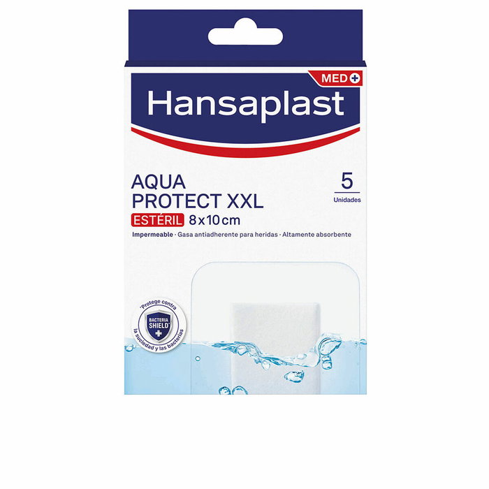 Hansaplast Pansements HP AQUA PROTECT XXL 8 x 10 cm, 5 unités Hansaplast Pansements HP AQUA PROTECT XXL 8 x 10 cm, 5 unités