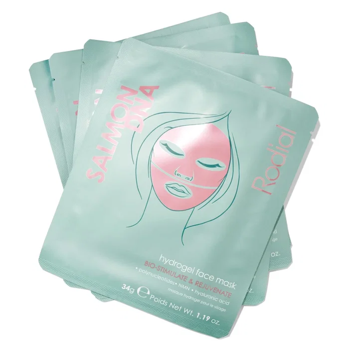 Rodial Salmon DNA Hydrogel Face Mask, 4 x 34 g Rodial Salmon DNA Hydrogel Face Mask, 4 x 34 g