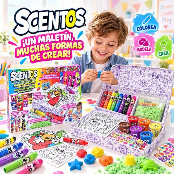 Scentos Maletín Set definitivo de actividades transportable