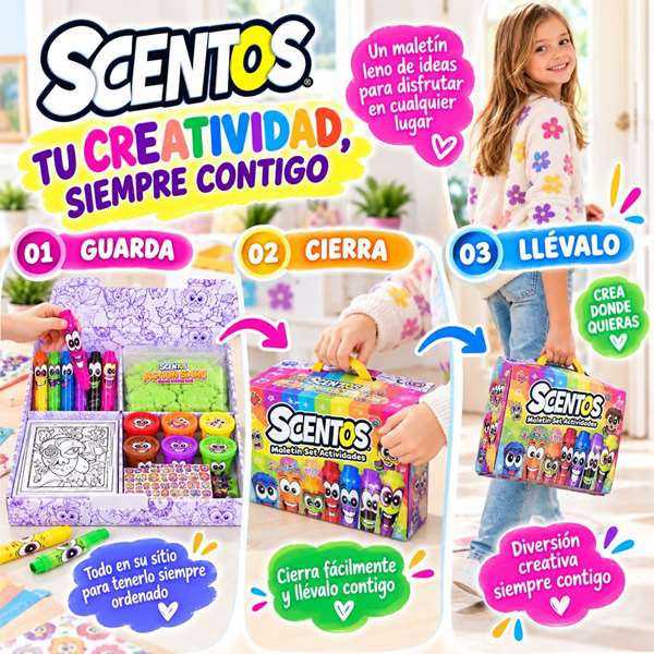 Scentos Maletín Set definitivo de actividades transportable