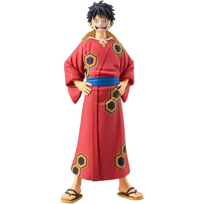 Banpresto Figure Monkey D. Luffy Wanokuni Yukata Dxf The Grandline Series 16cm Banpresto Figure Monkey D. Luffy Wanokuni Yukata Dxf The Grandline Series 16cm