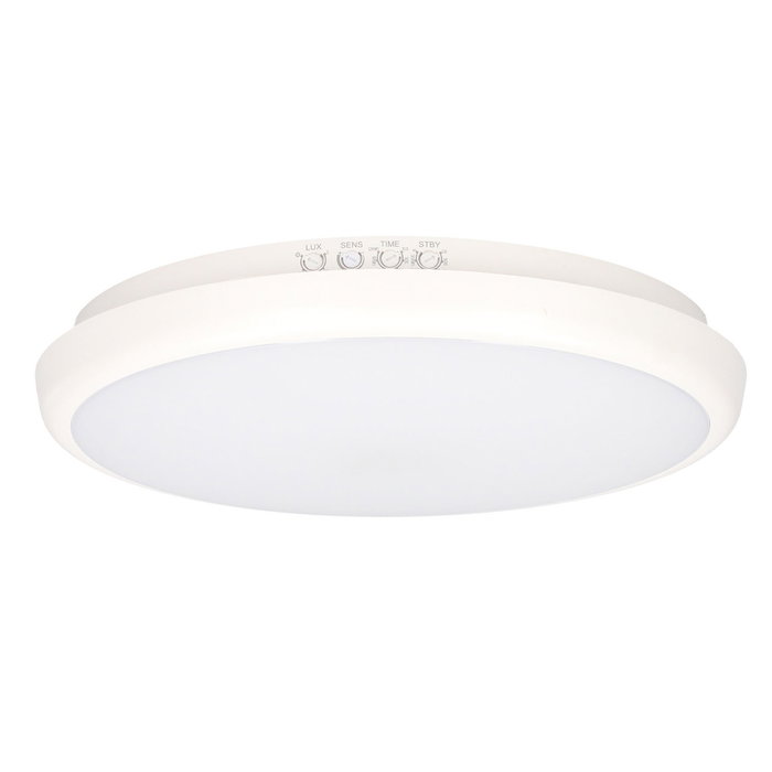 Plafon LED Lainio avec capteur mouvement et crépusculaire 16W 6000K
