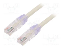 PANDUIT Cordon de raccordement Cat 6a U/UTP RJ45 5m blanc
