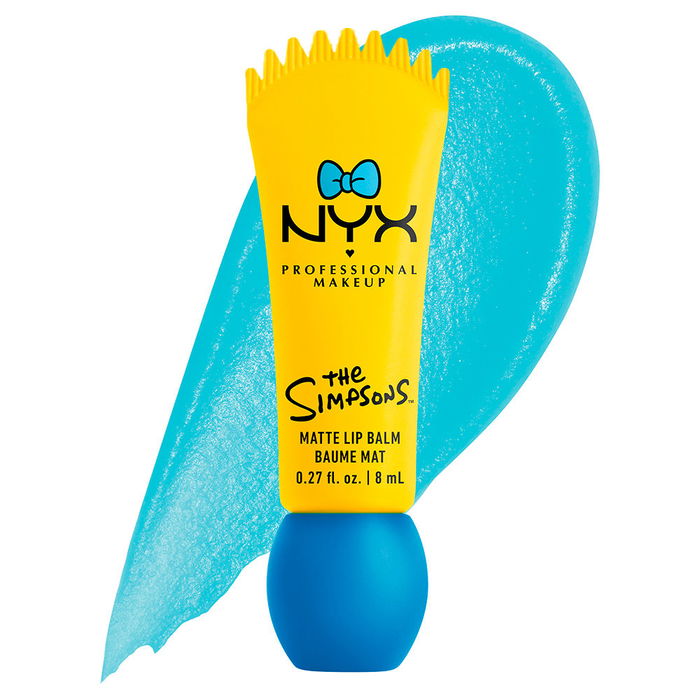 NYX Professional Makeup Baume à Lèvres LES SIMPSON #Peekaboo Bleu 8 ml - Finition Mate Hydratante Végétalien NYX Professional Makeup Baume à Lèvres LES SIMPSON #Peekaboo Bleu 8 ml - Finition Mate Hydratante Végétalien