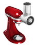 Kitchenaid 5KSMVSA Cortadora / Rebanadora - Accessoire Coupe-Légumes et Râpe pour Légumes, Fromages, Noix avec Tambors