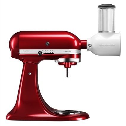 Kitchenaid 5KSMVSA Cortadora / Rebanadora - Accessoire Coupe-Légumes et Râpe pour Légumes, Fromages, Noix avec Tambors