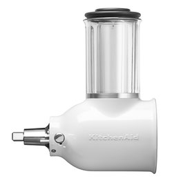 Kitchenaid 5KSMVSA Cortadora / Rebanadora - Accessoire Coupe-Légumes et Râpe pour Légumes, Fromages, Noix avec Tambors