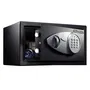 Master Lock - Coffre-fort à serrure électronique programmable X041ML, 11 litres, Noir/Gris métallisé, pour bijoux et documents - Kit d'ancrage inclus