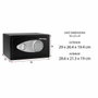 Master Lock X041ML Coffre-fort 11L Noir et Gris