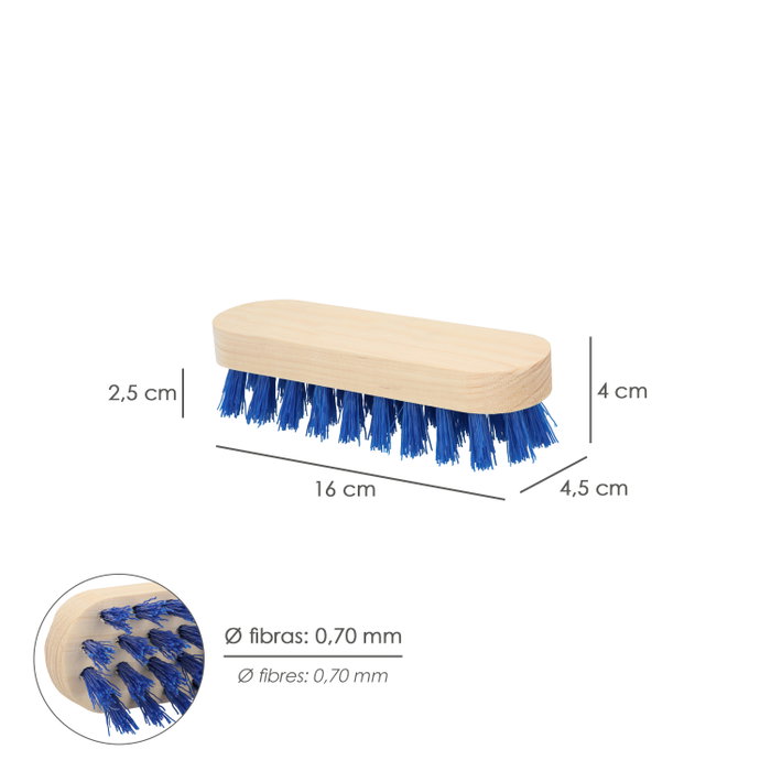 WOLFPACK LINEA PROFESIONAL Cepillo Raices de Mano en PVC 4x9