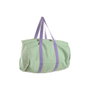 Home ESPRIT Sac de plage Bleu Blanc Vert polialgodon (3 Unités)