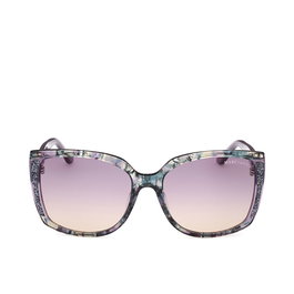 Guess By Marciano GM00013 83Z Lunettes de Soleil Femme Carrées LilaHavana Calibre 59mm