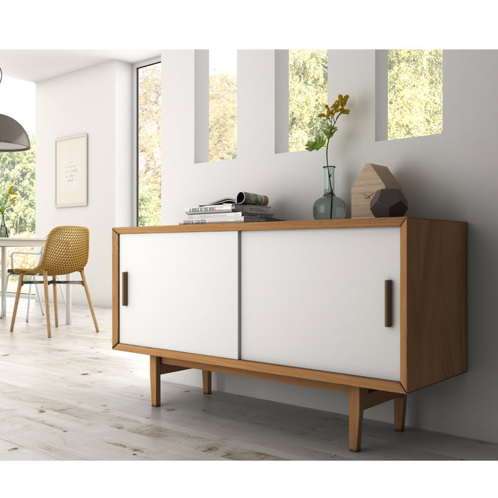 Emuca Kit de ferrures pour Flow 2 portes coulissantes et armoire à fermeture souple avec rails encastrés 2,35m, panneaux non inclus, Anodisé mat Emuca Kit de ferrures pour Flow 2 portes coulissantes et armoire à fermeture souple avec rails encastrés 2,35m, panneaux non inclus, Anodisé mat