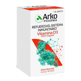 ARKOPHARMA Arkocapsulas Vitamina D3 100% Végétal 45 Capsules