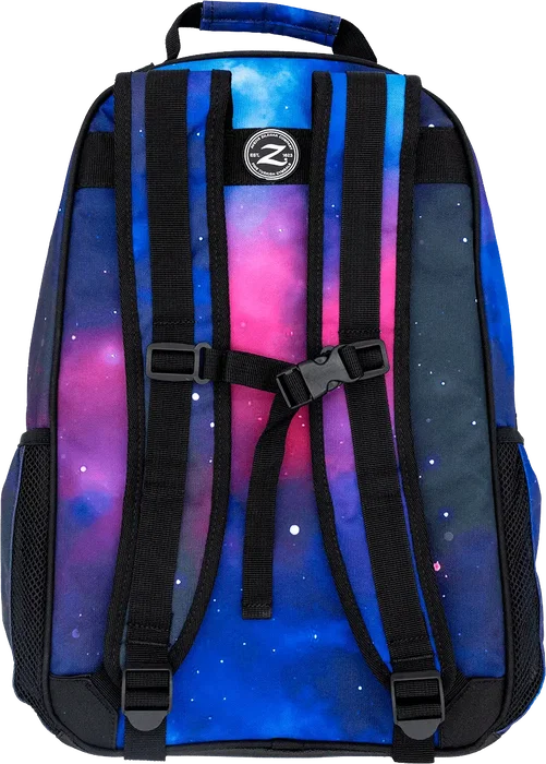 Zildjian Purple Galaxy Mochila pour Étudiant avec étui à baguettes et baquetas