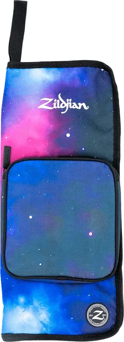 Zildjian Purple Galaxy Mochila pour Étudiant avec étui à baguettes et baquetas