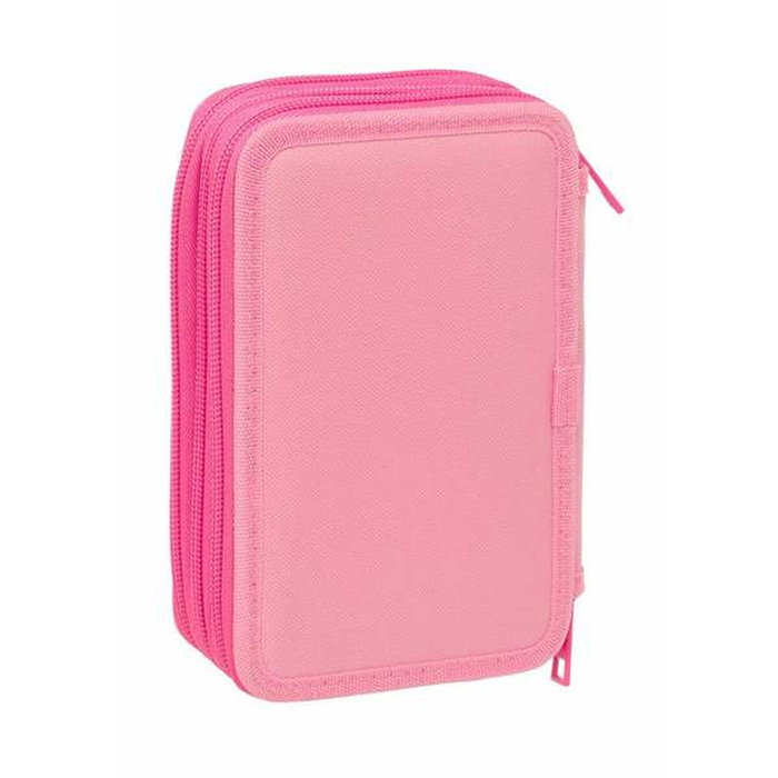 Pochette à crayons triple Barbie Rose 12,5 x 19,5 x 5,5 cm 37 Pièces