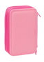 Safta Plumier Triple Barbie 37 Pièces - Taille 12,5 x 19,5 x 5,5 cm - Pour Enfants à partir de 3 Ans