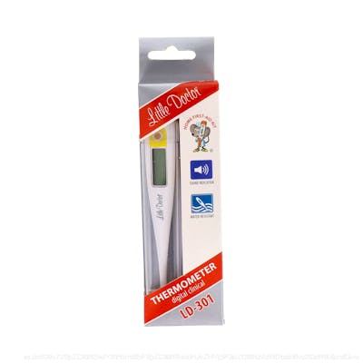 PHARMA & GO LD301 - Thermomètre digital clinique waterproof avec écran LCD PHARMA & GO LD301 - Thermomètre digital clinique waterproof avec écran LCD
