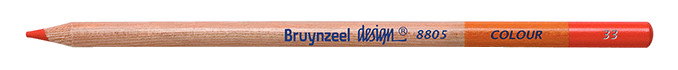 Bruynzeel Design Crayon de couleur Rouge profond Bruynzeel Design Crayon de couleur Rouge profond