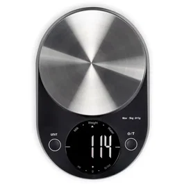 Livoo DOM493N Balance de cuisine électronique 5 kg avec écran LCD rétroéclairé