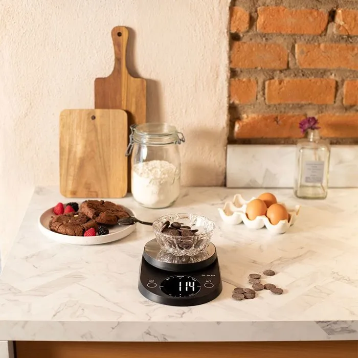 Livoo DOM493N Balance de cuisine électronique 5 kg avec écran LCD rétroéclairé