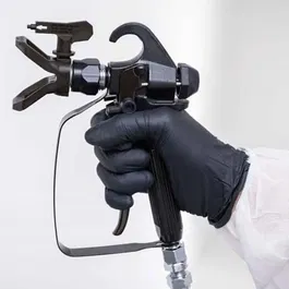 Scheppach Station de peinture airless ACS4000, 110 bar 500W avec 2 filtres et 2 buses pour un résultat professionnel