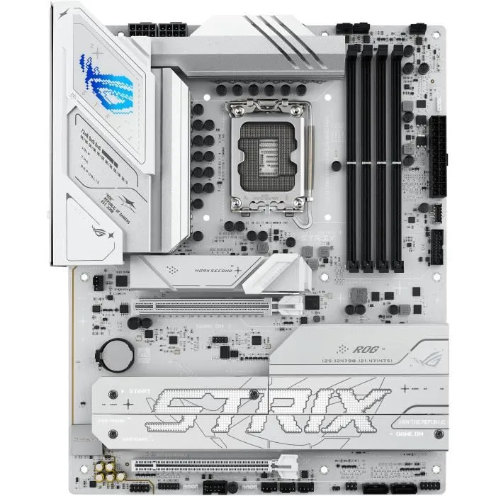 ASUS ROG STRIX B860-A GAMING WiFi Carte mère ATX Intel B860 Socket LGA 1851 DDR5 M.2 SATA III Wi-Fi 7 2.5 Gigabit Ethernet