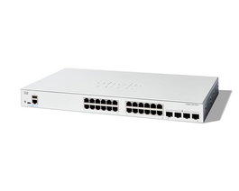 Cisco C1200-24T-4G Catalyst 1200 Smart Switch 24 Ports Gigabit Ethernet 4x SFP 1GE pour Petite Entreprise Garantie Vie Limitée