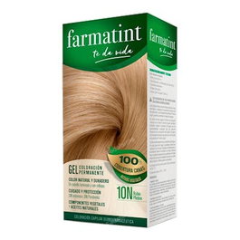 Farmatint Gel 10N Rubio Platino 135Ml Coloration Capillaire