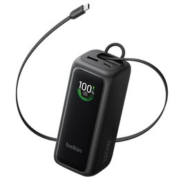 Belkin PB Display PD120W Noir 22000mAh avec Câble Rétractable