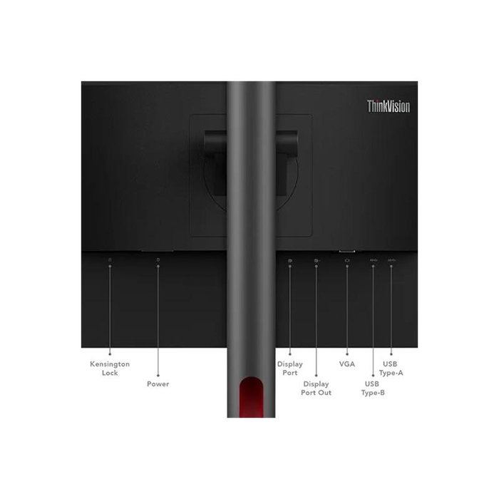 Lenovo ThinkVision T24d-30 Noir (63FFMAT1EU) 24 pouces 1920 x 1200 WUXGA IPS 100Hz