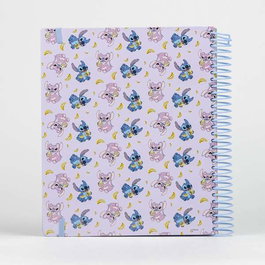 Cerdá Album d'activités coloriage Stitch livre de jeux enfants 2-8 ans multilingue bleu clair