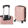 ARTE REGAL Set de 3 Valises Écaille ABS Rose