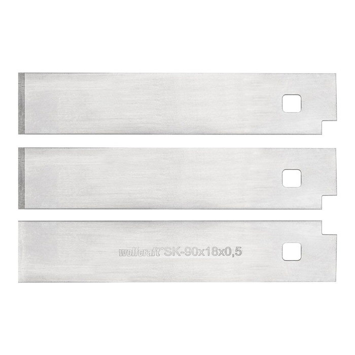 Wolfcraft Lames de raclage 18 mm, 3 pièces Wolfcraft Lames de raclage 18 mm, 3 pièces
