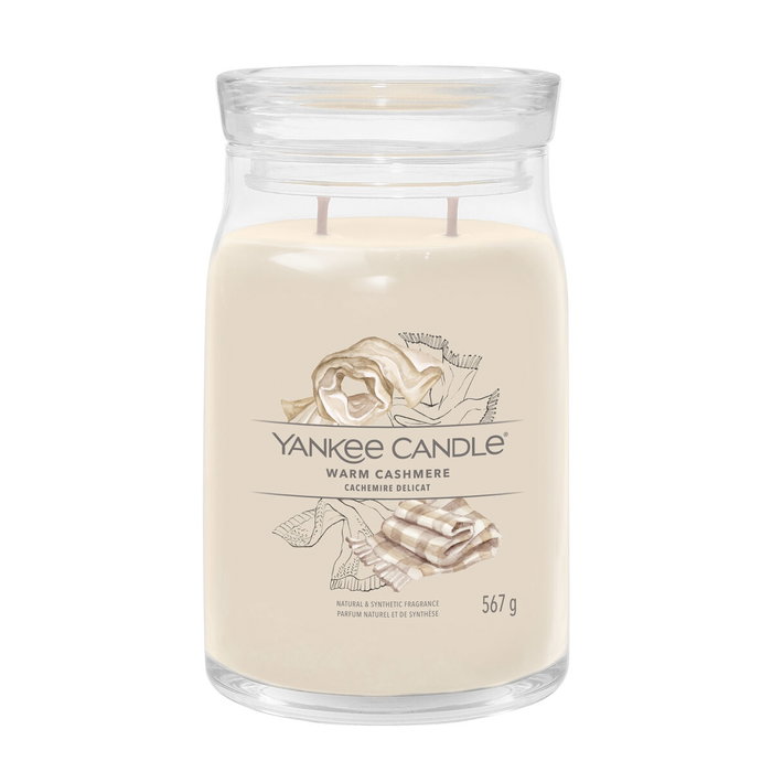 Yankee Candle Bougie Parfumée Warm Cashmere 567 g Yankee Candle Bougie Parfumée Warm Cashmere 567 g