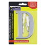 WOLFPACK LINEA PROFESIONAL Lettre Métal D Argent Mat 10 cm avec Visserie Oculta
